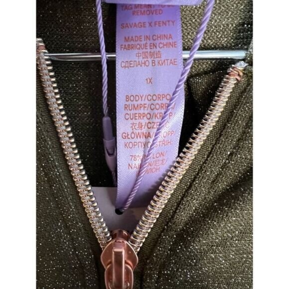 NEW‎ Hooded Onesie Size 1X by Savage Fenty - Picture 11 of 13